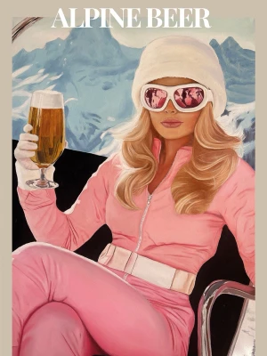 Poster ”alpine beer” - Poster ”alpine beer” från Art by tindrazofis kollektion, köpt från merchsweden