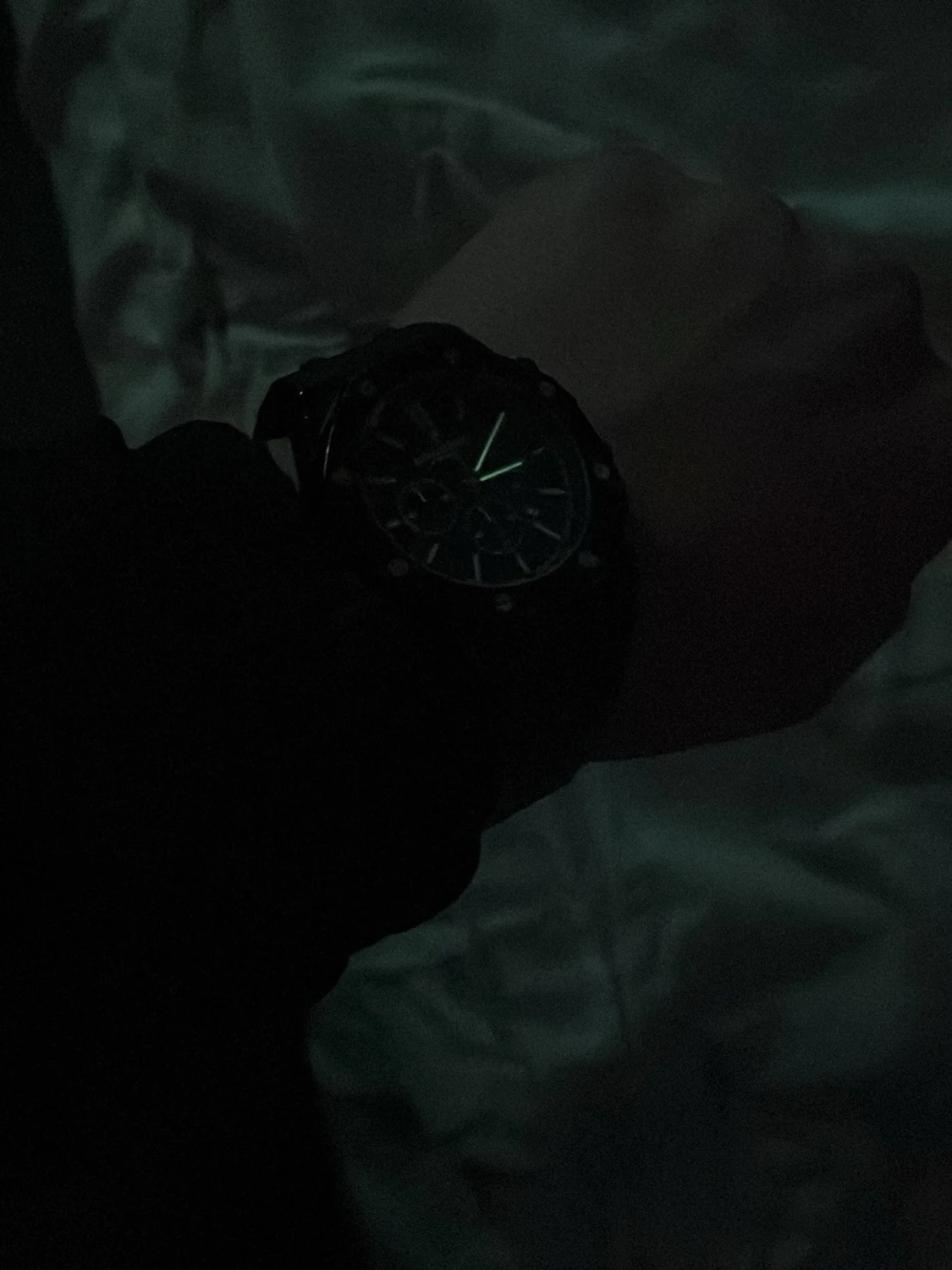 Svart Audemars Piguet Royal Oak klocka - 3