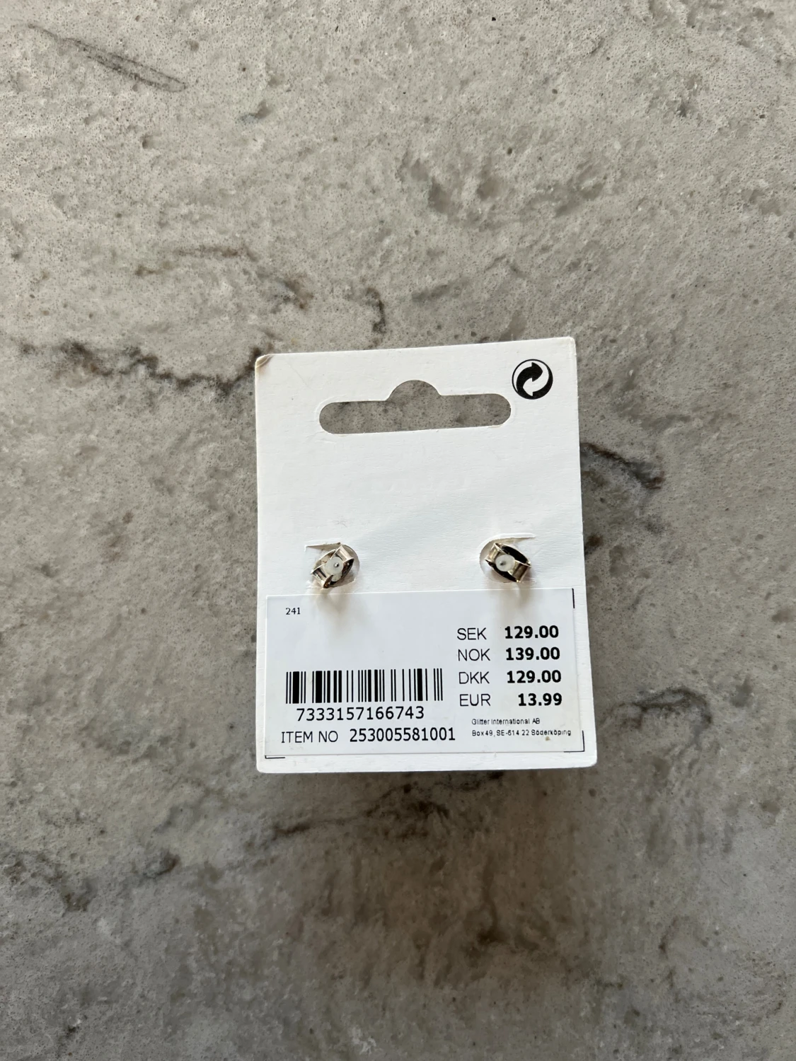 Oanvända örhängen från glitter❤️🌟 - 1