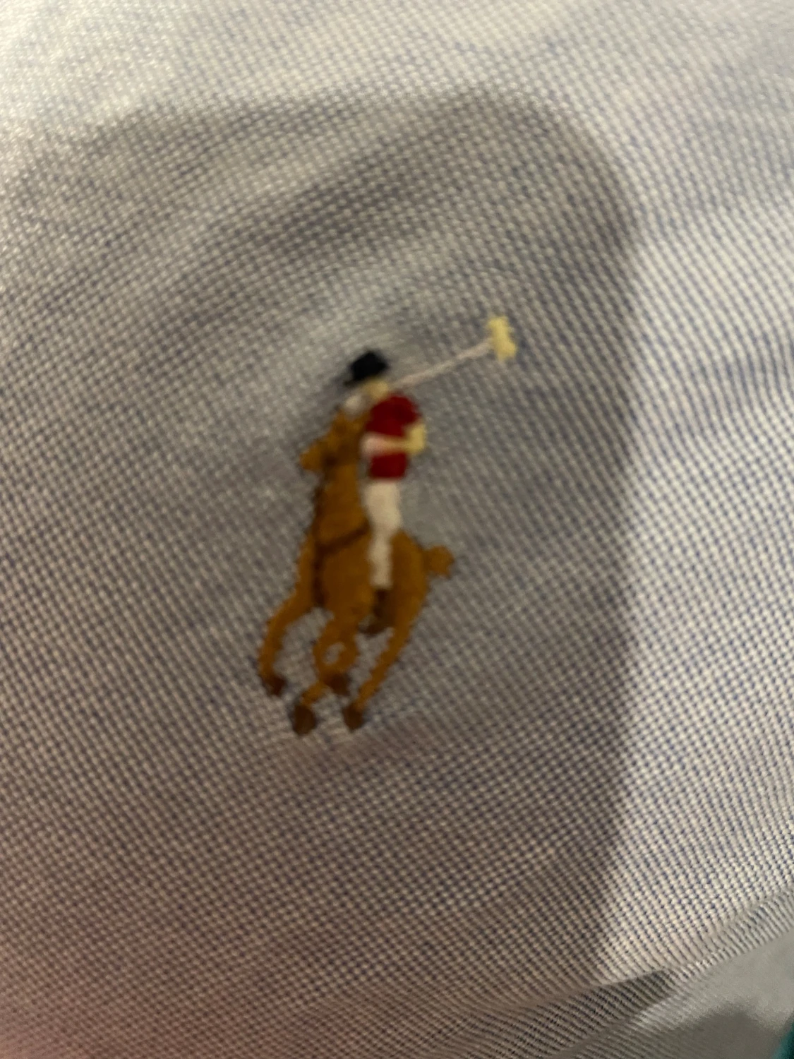 Ljusblå skjorta från Polo Ralph Lauren - 1