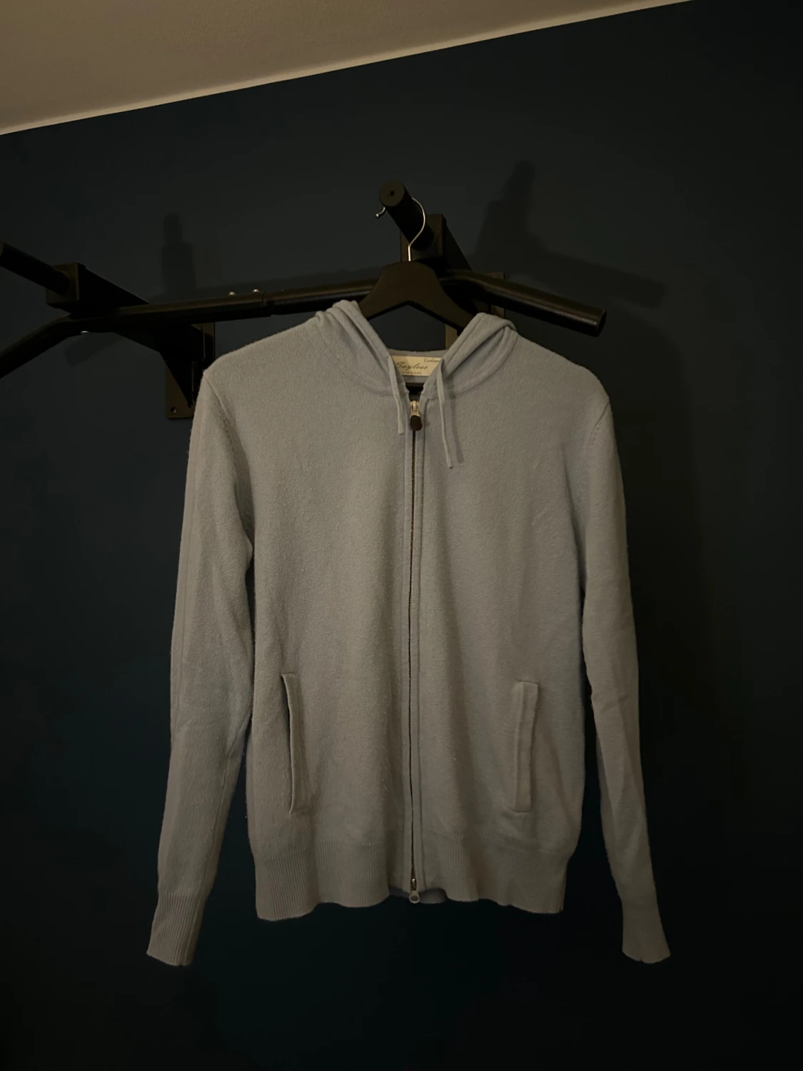 Ljusblå sayless hoodie  - 1