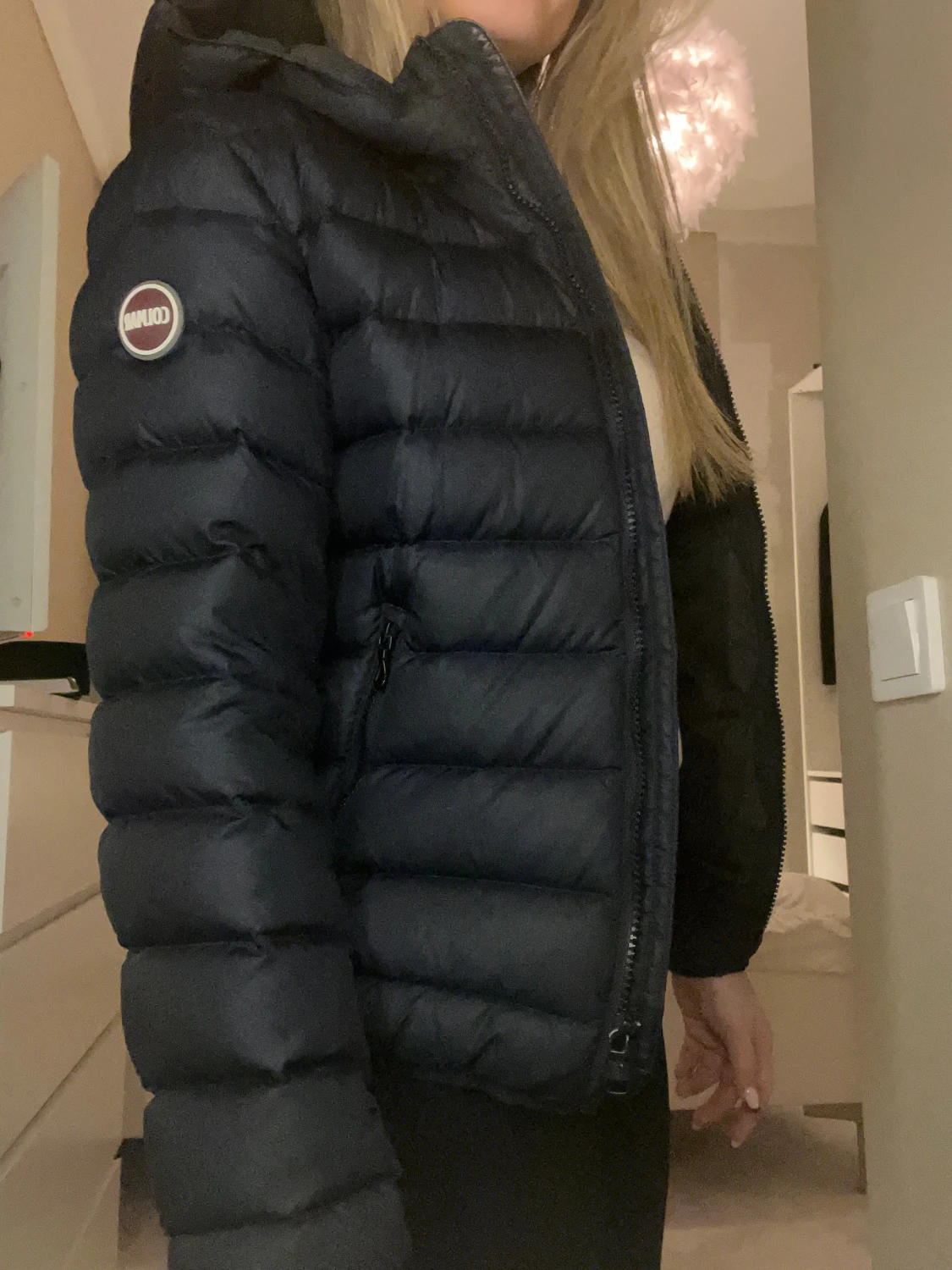 Mörkblå Colmar pufferjacka