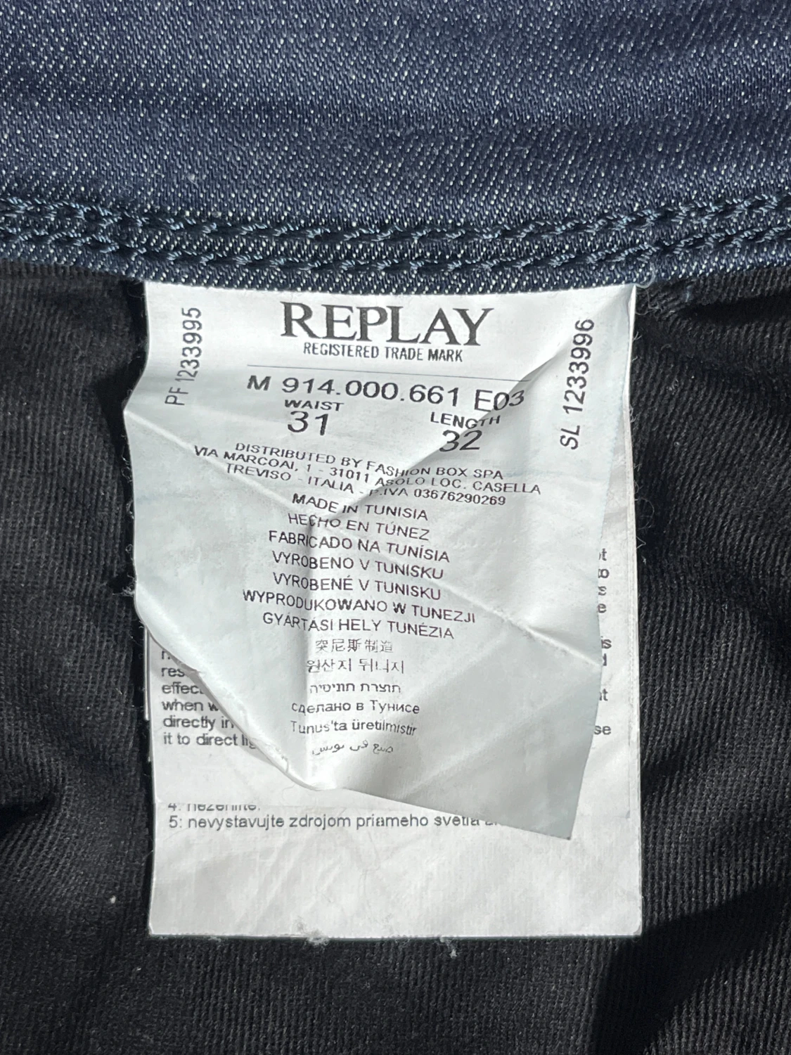 Replay Anbass Hyperflex Slim Fit Jeans - 4