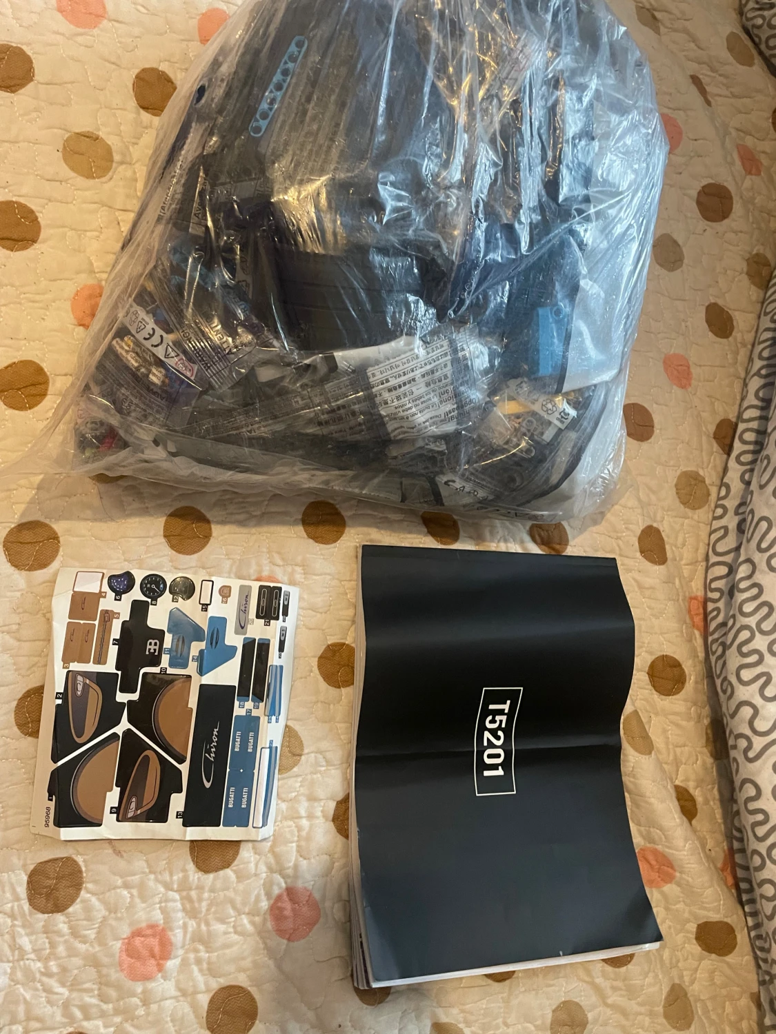 Technique Bugatti Chiron T5201 byggsats - 3