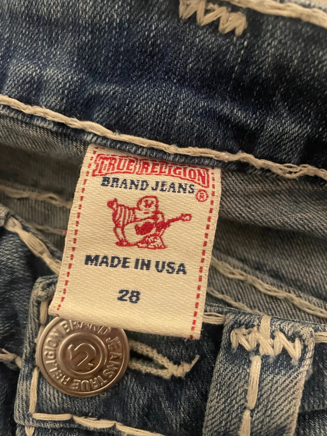 True Religion jeans med kontrastsömmar - 3