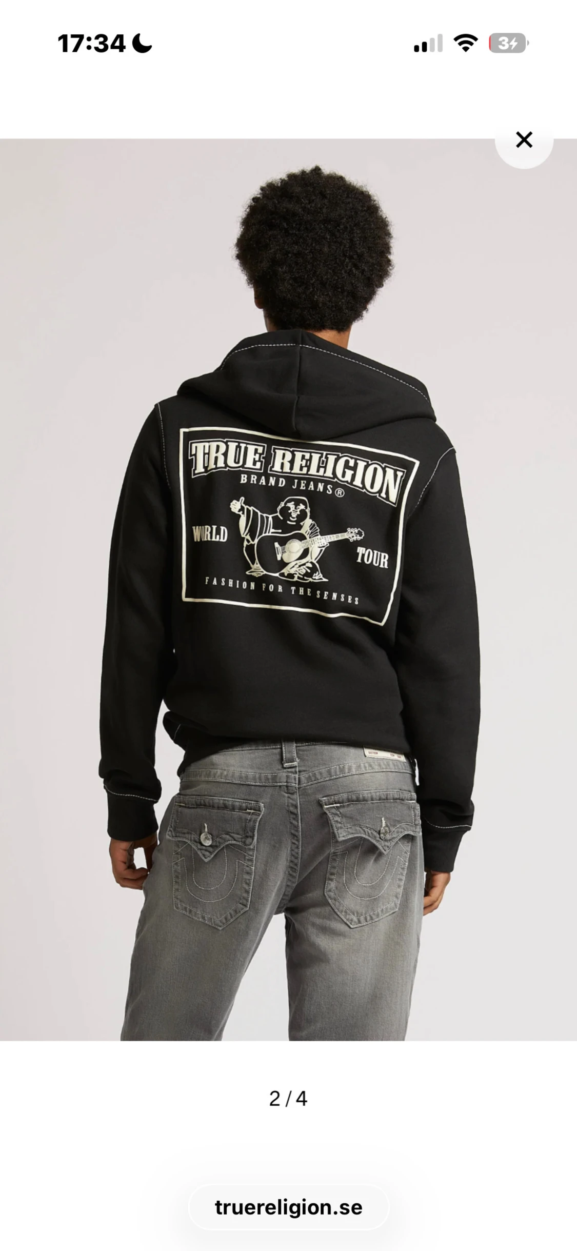 Svart hoodie från True Religion - 1