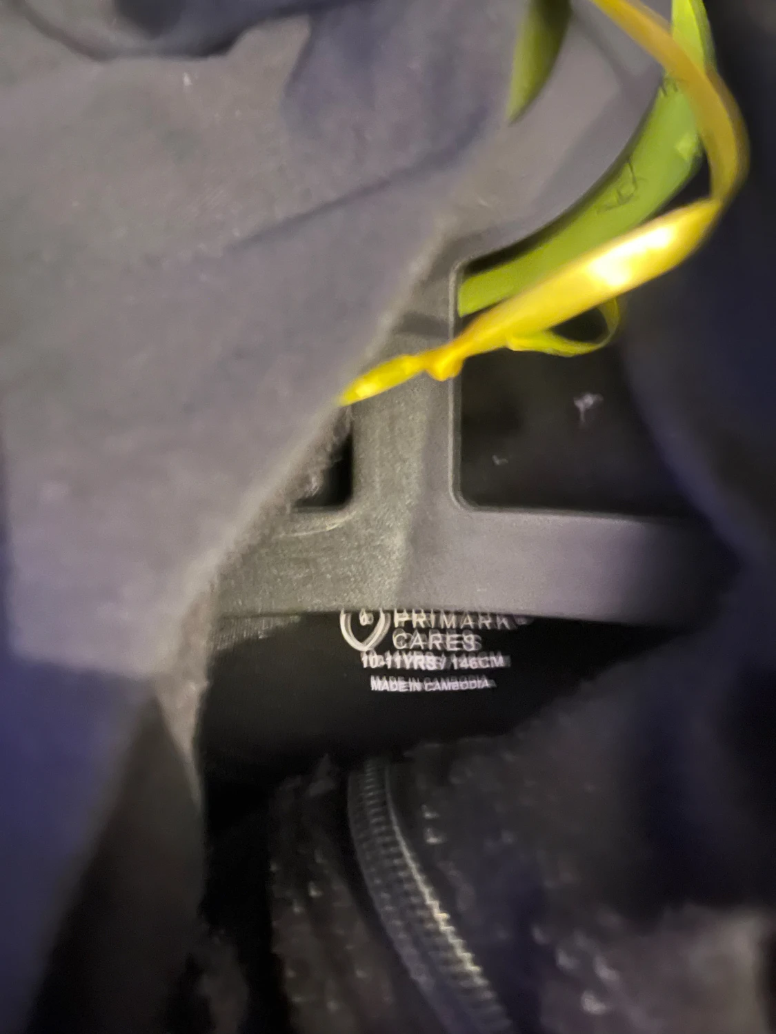 Svart fleecejacka från Primark - 1