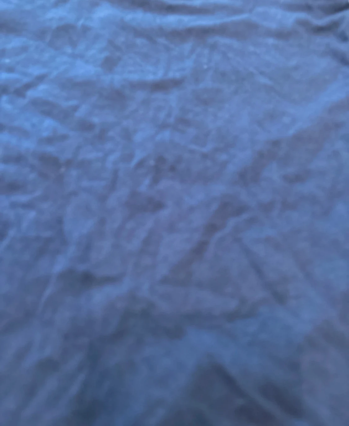 Marinblå linnetopp med brottarrygg - 1