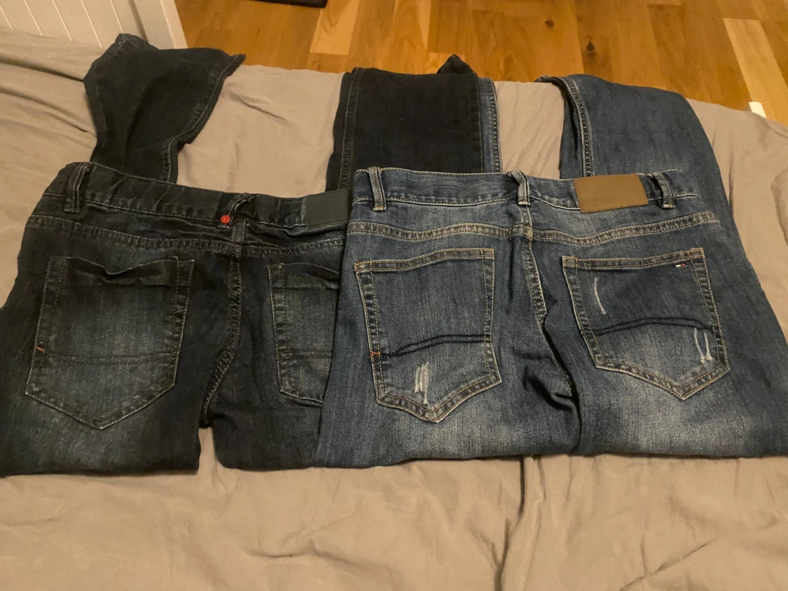 Tommy Hilfiger jeans, blå och mörkblå
