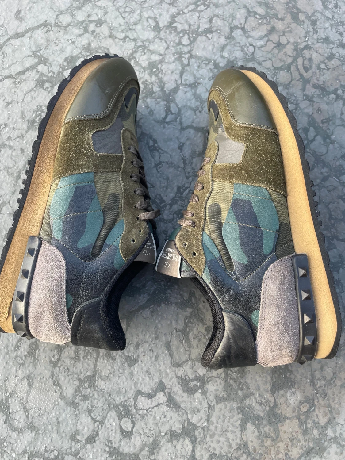Valentino Rockrunner sneakers camouflage - 2