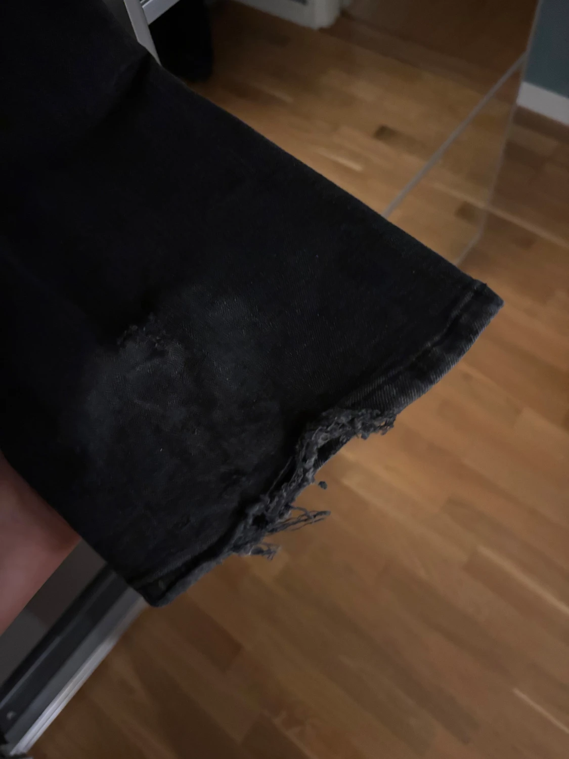 Svarta bootcut jeans - 2