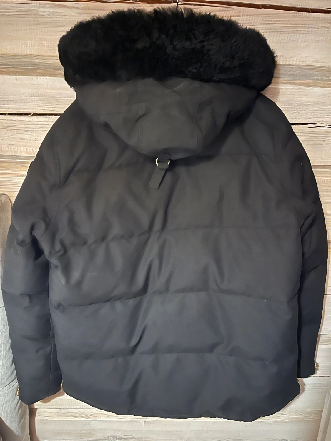 Svart pufferjacka Moose Knuckles - 1