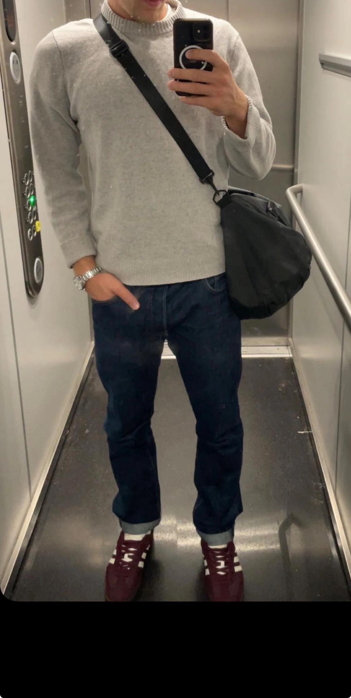 Levi's 501 mörkblå jeans 