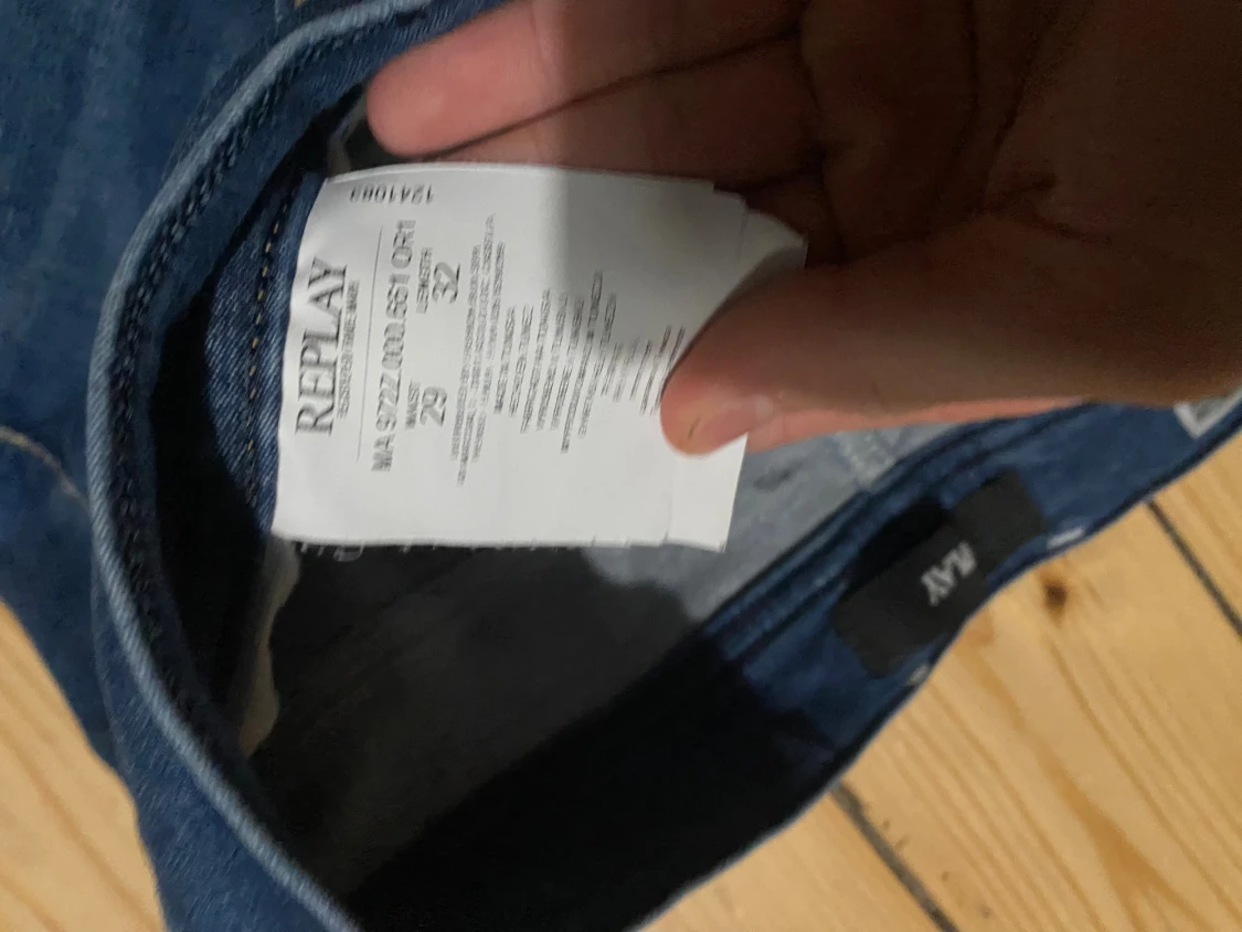 Replay Grover jeans blå straight fit - 3