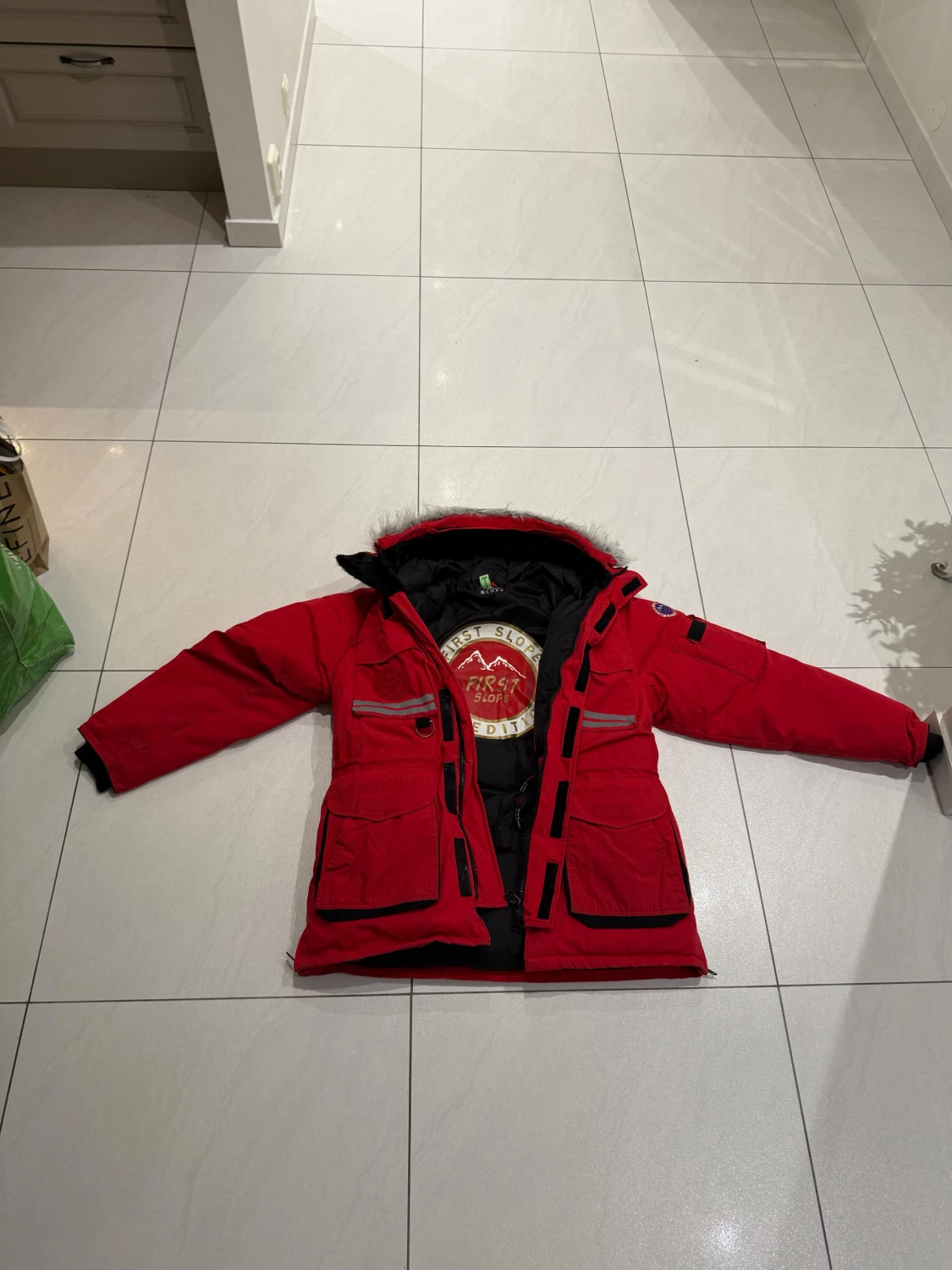 Röd parkas First Slope Expedition - 3