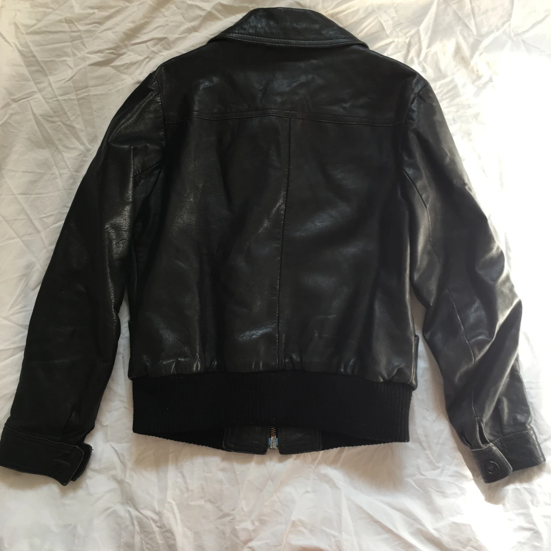 Vintage skinnjacka/ läderjacka, 70tal  - 1