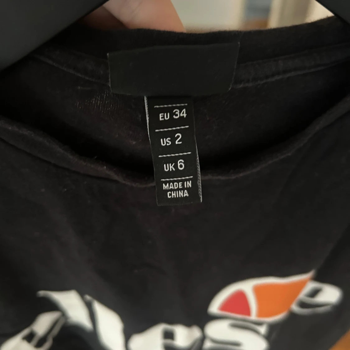 Svart Ellesse t-shirt med logga - 2