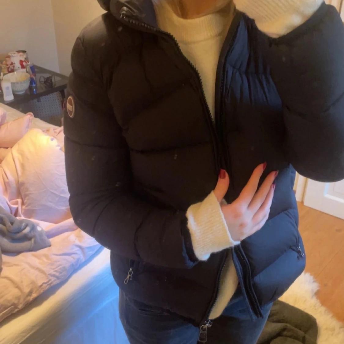 Svart dunjacka från Colmar - 1