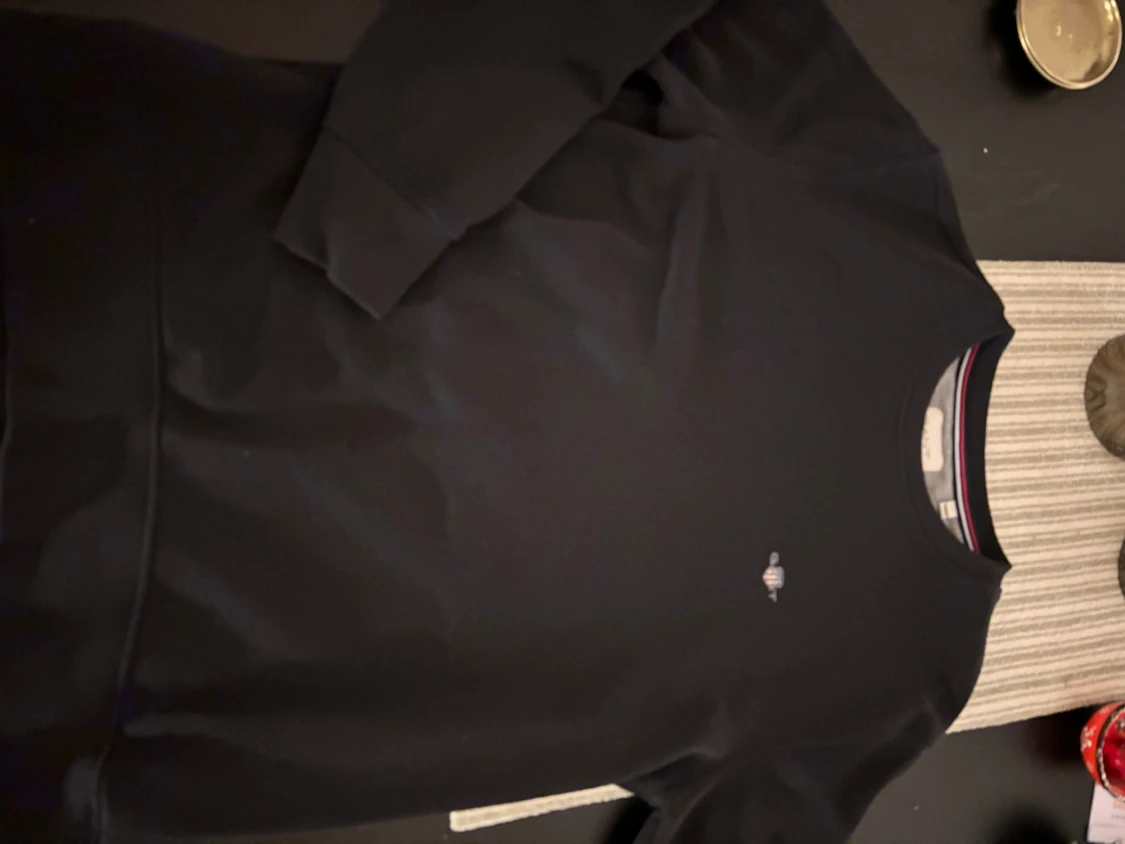 Svart sweatshirt från GANT, S - 2