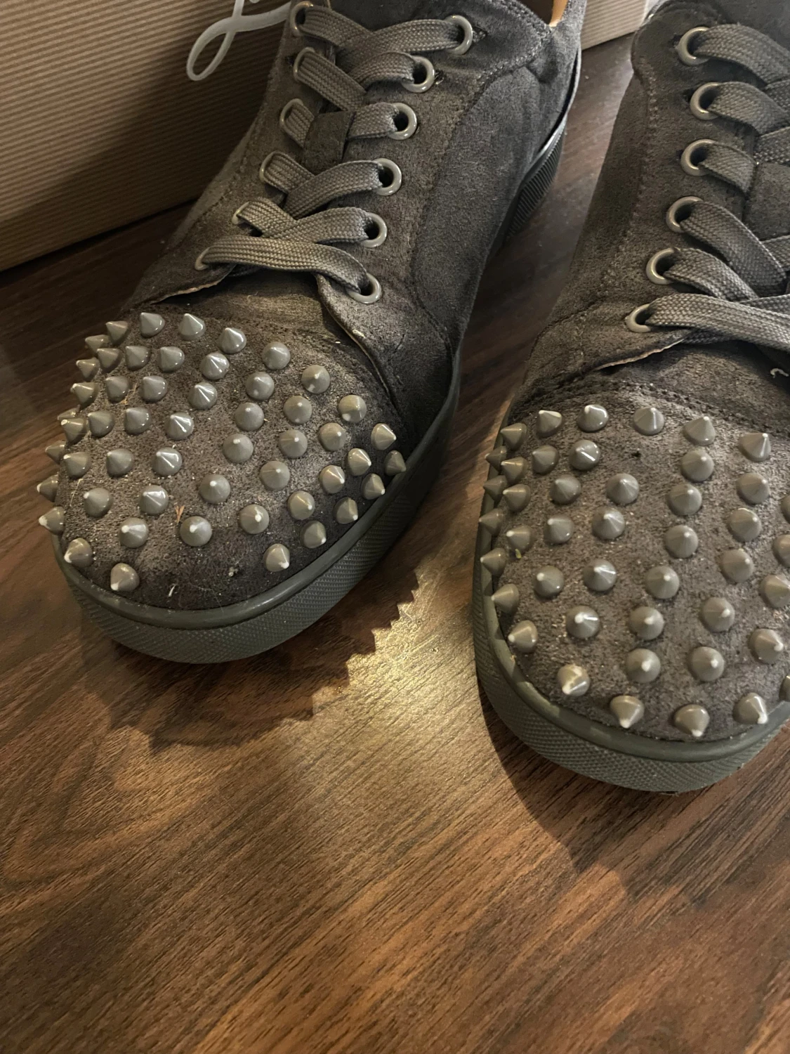 Christian Louboutin sneakers med nitar - 3