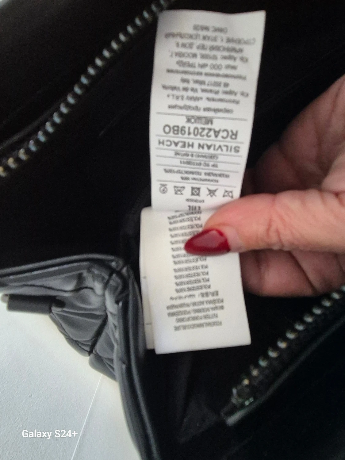 Svart quiltad handväska Silvian Heach - 4