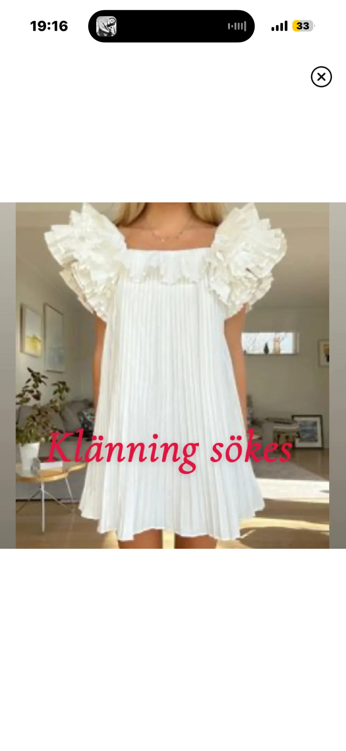 SÖKER studentklänning