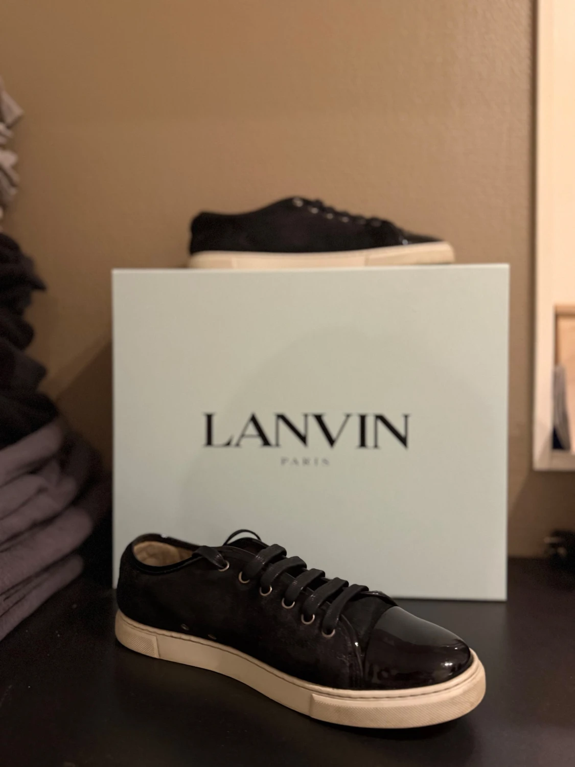 Svarta sneakers från Lanvin Paris - 3