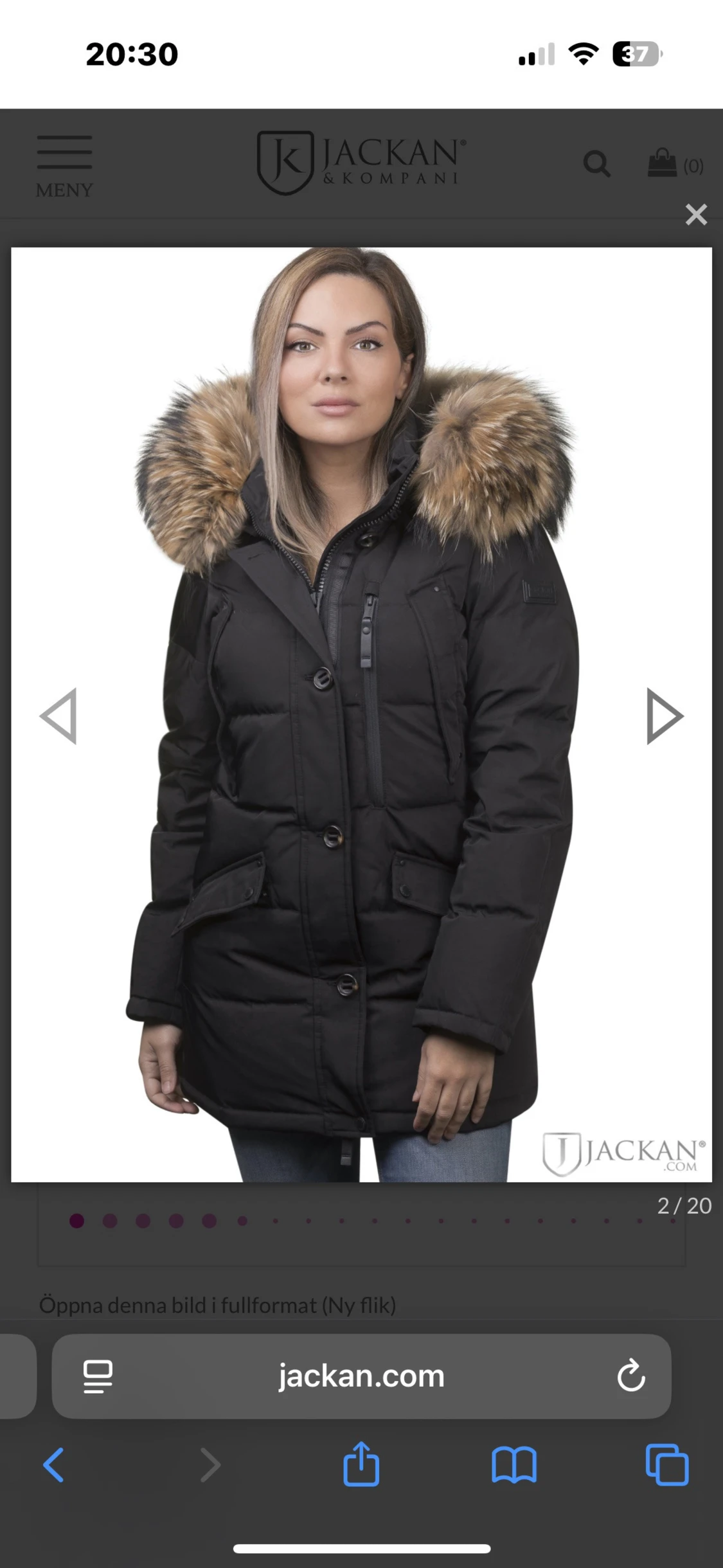 Cecion vinterjacka dun/päls - 5