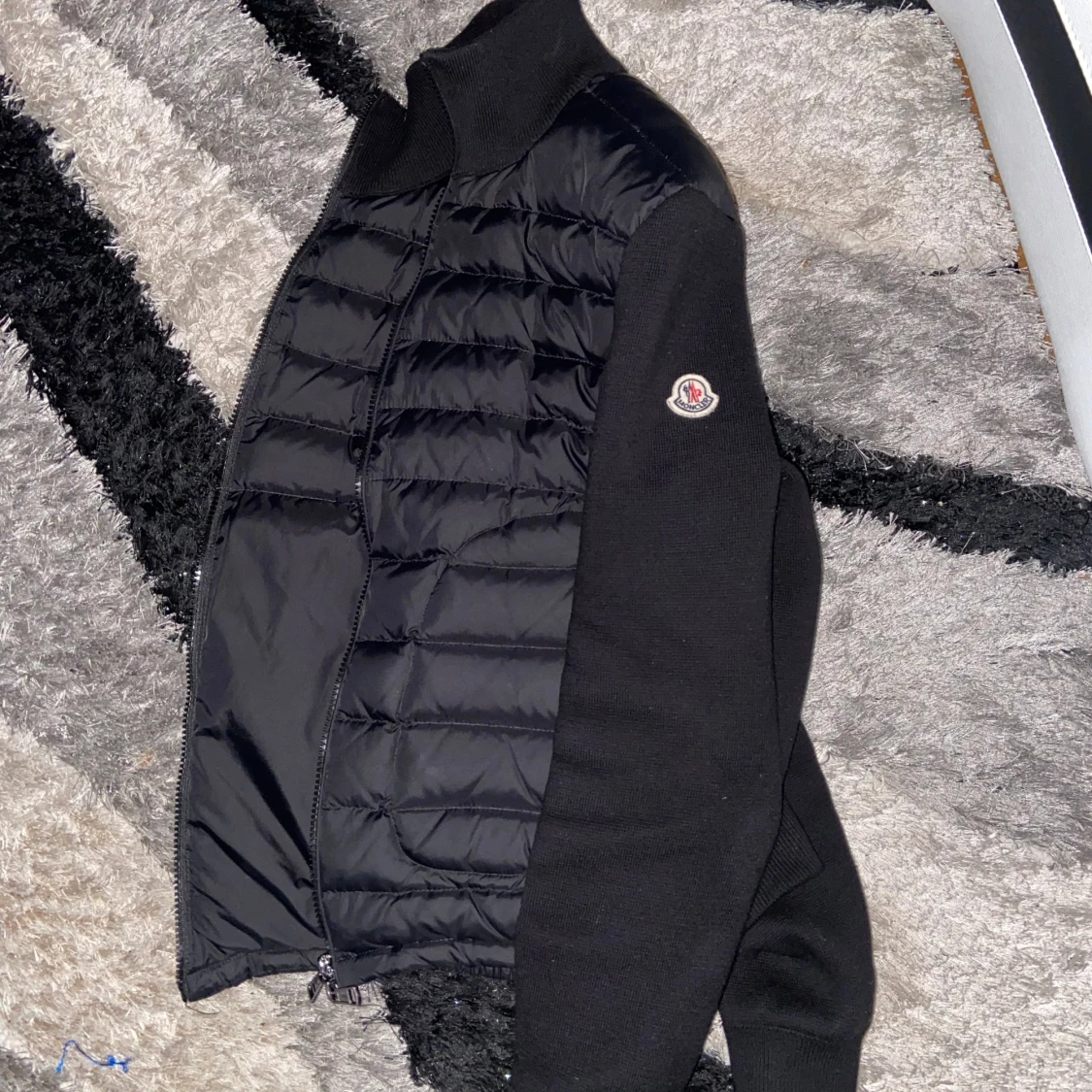 Svart Moncler cardigan  - 2