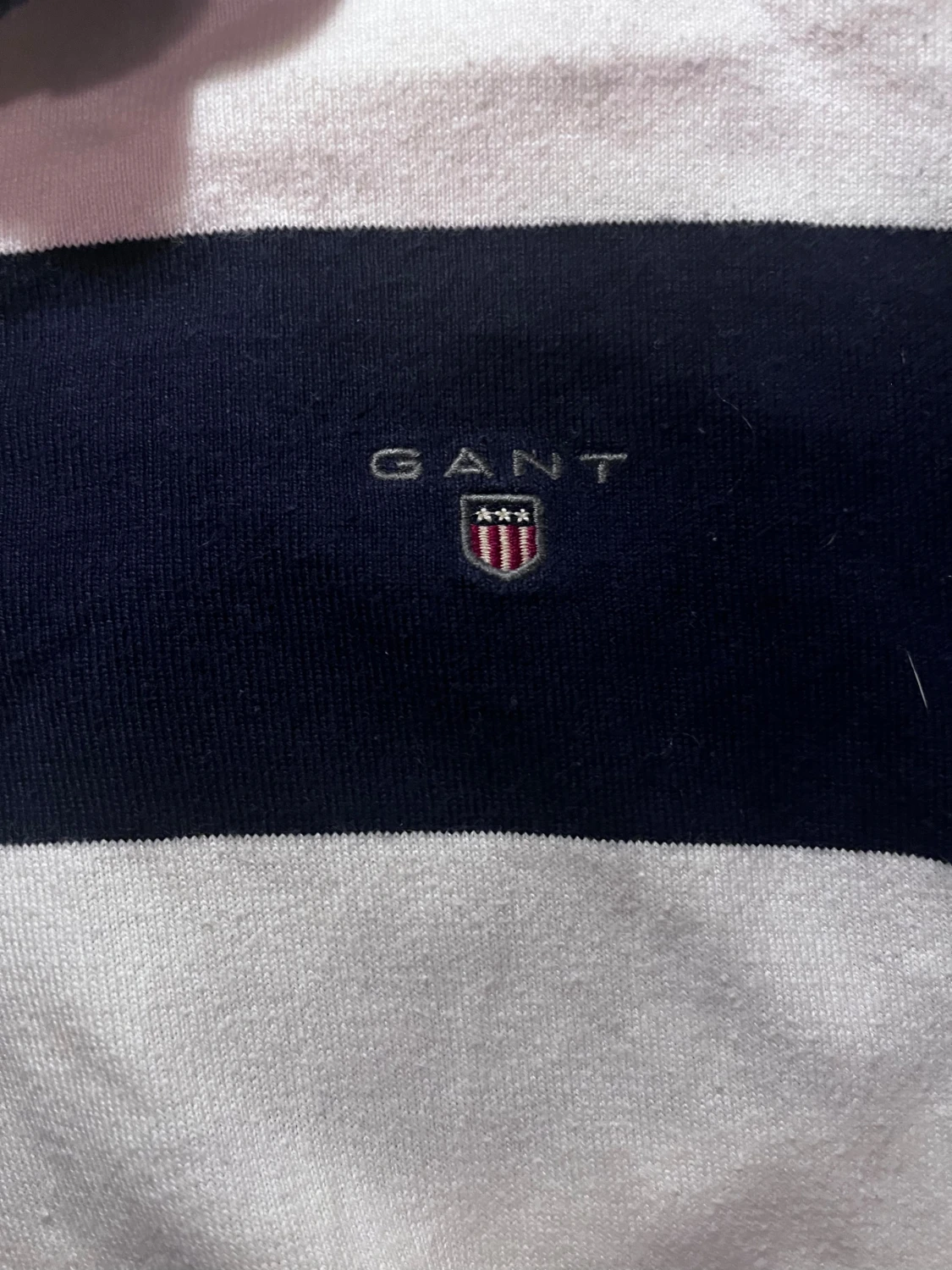 Randig pikétröja från GANT XS - 2