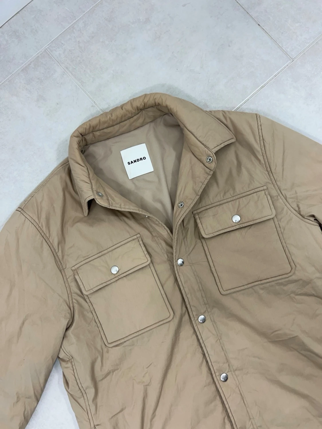 Sandro Jacka Beige S - 2