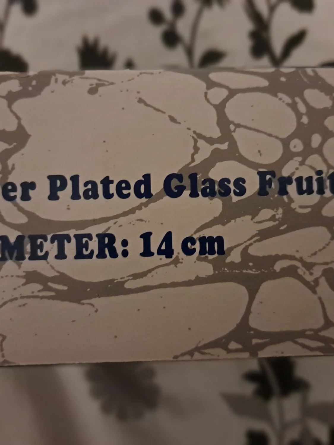 Silverpläterad Glass- & dessertskål - 5