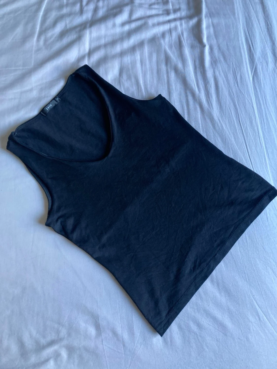 🍒Vintage V-ringad linnetopp🍒