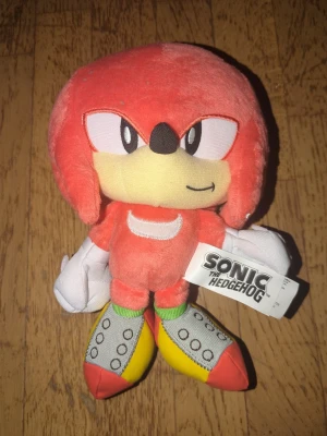 Sonic Hedgehog - Mjukisfigur av Knuckles från Sonic the Hedgehog