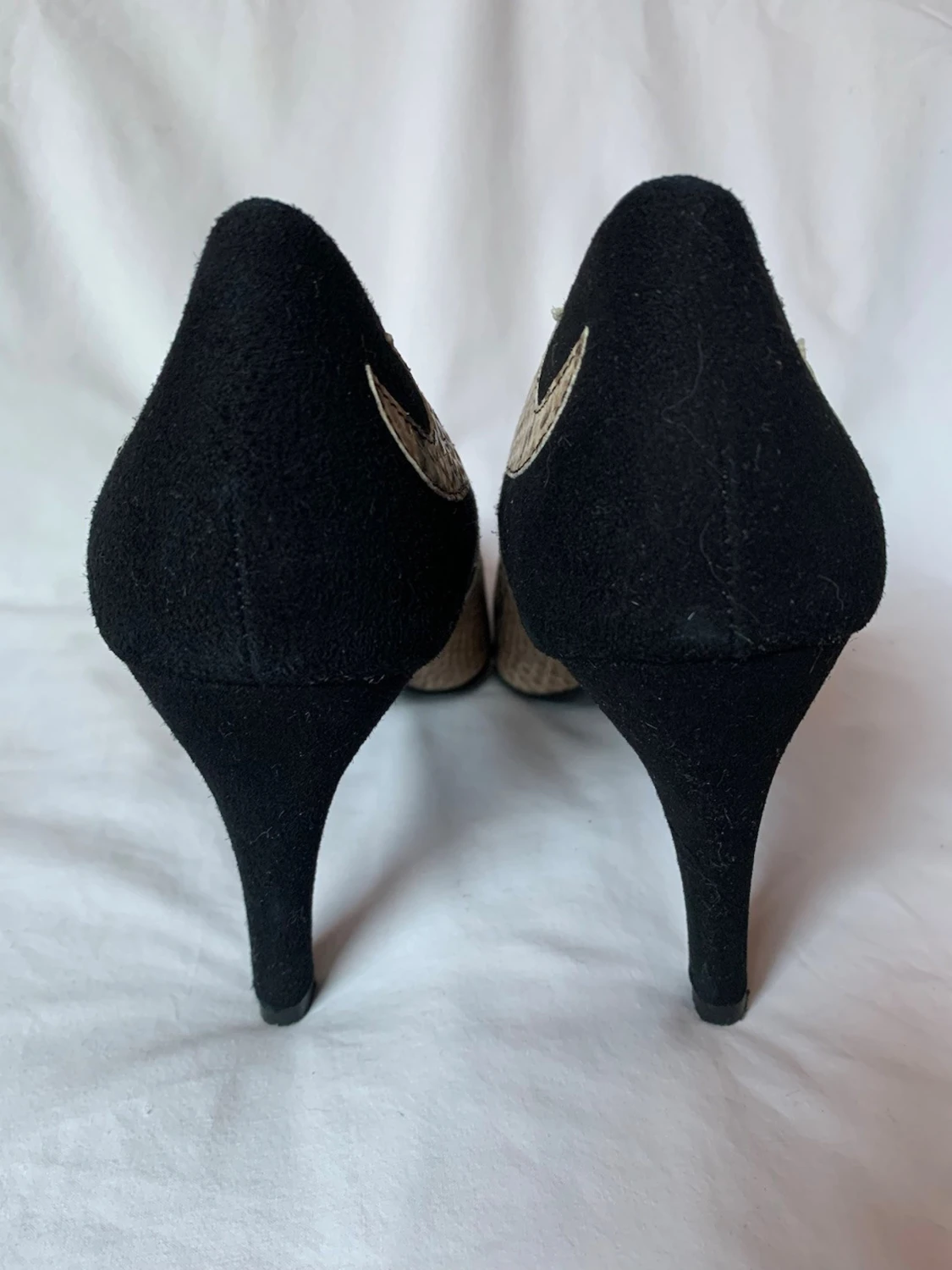 Custommade pumps med ormskinnsmönster - 4