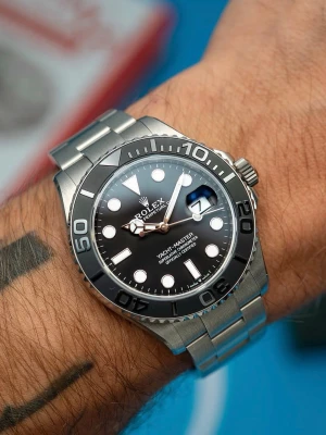 Yacht master black on black - Hellt ny klocka 