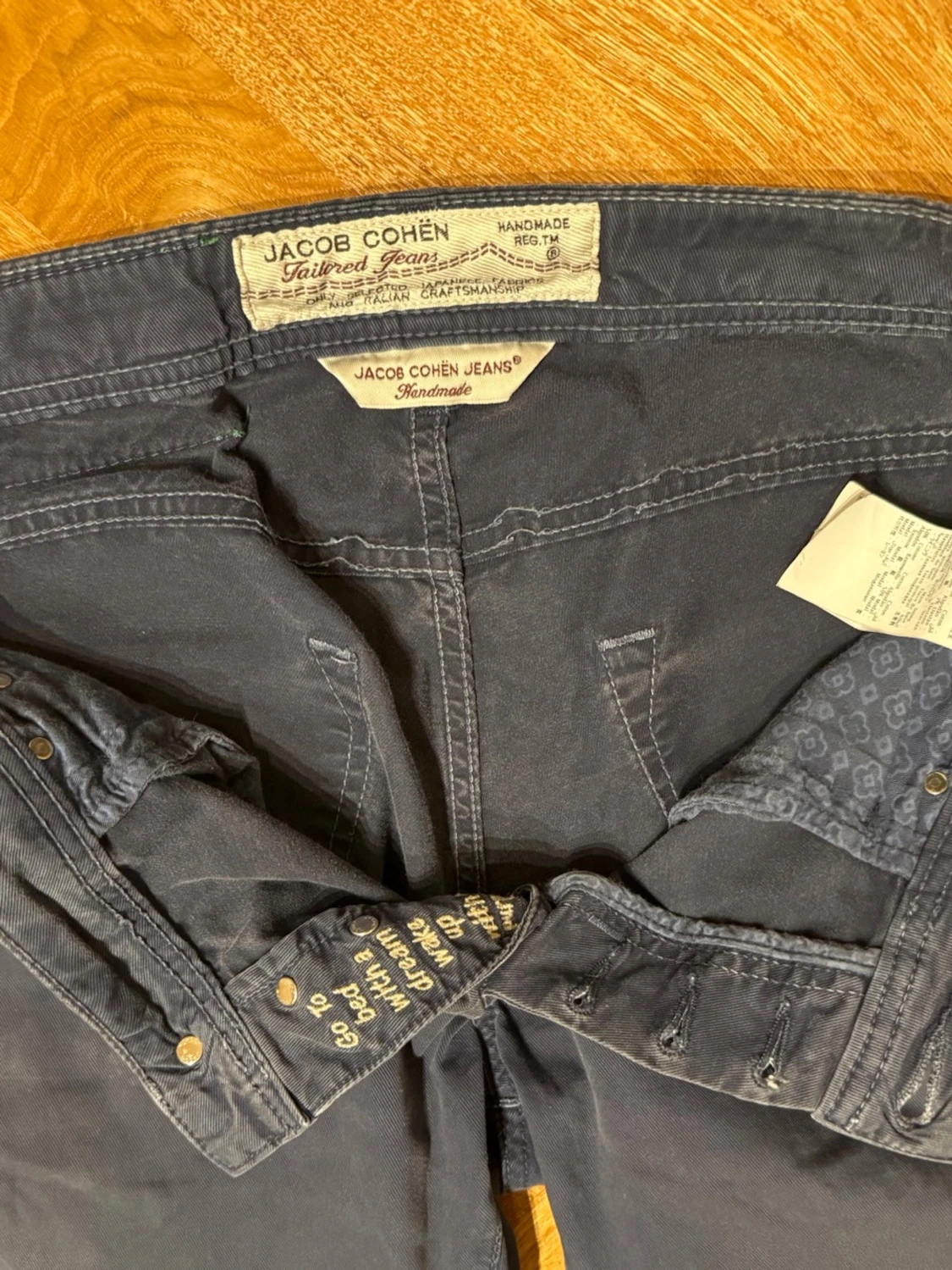 Jacob Cohën mörkblå byxor - 3