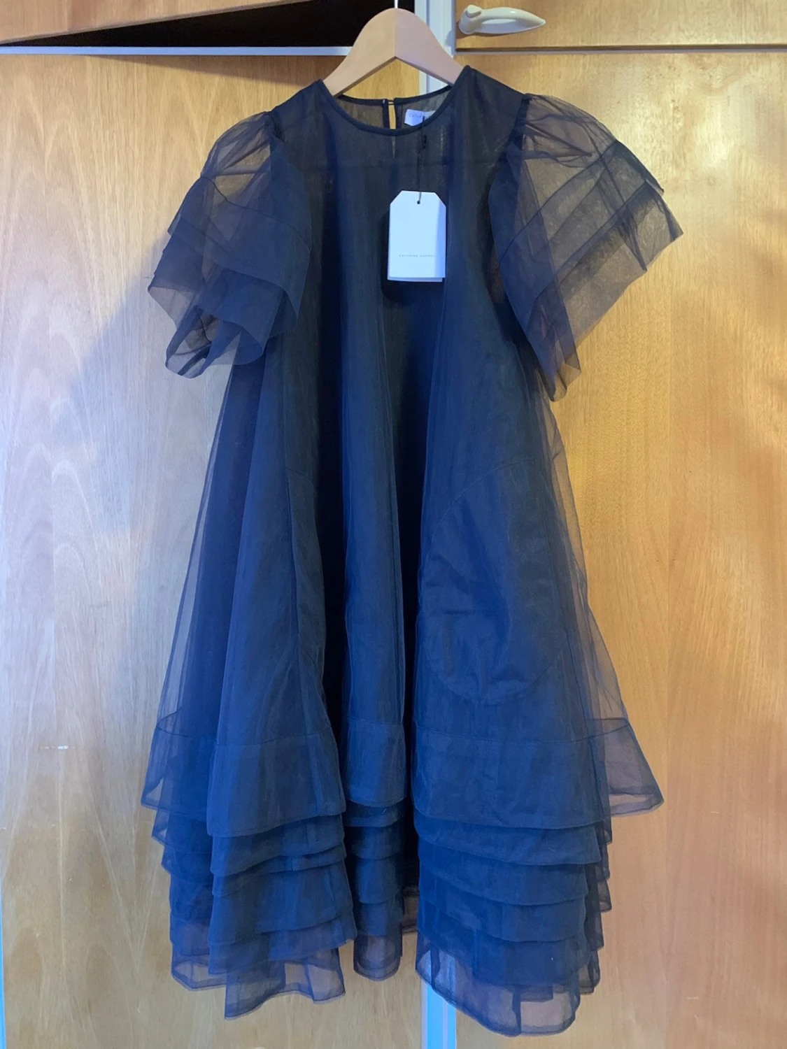 Svart tyllklänning från Cathrine Hammel