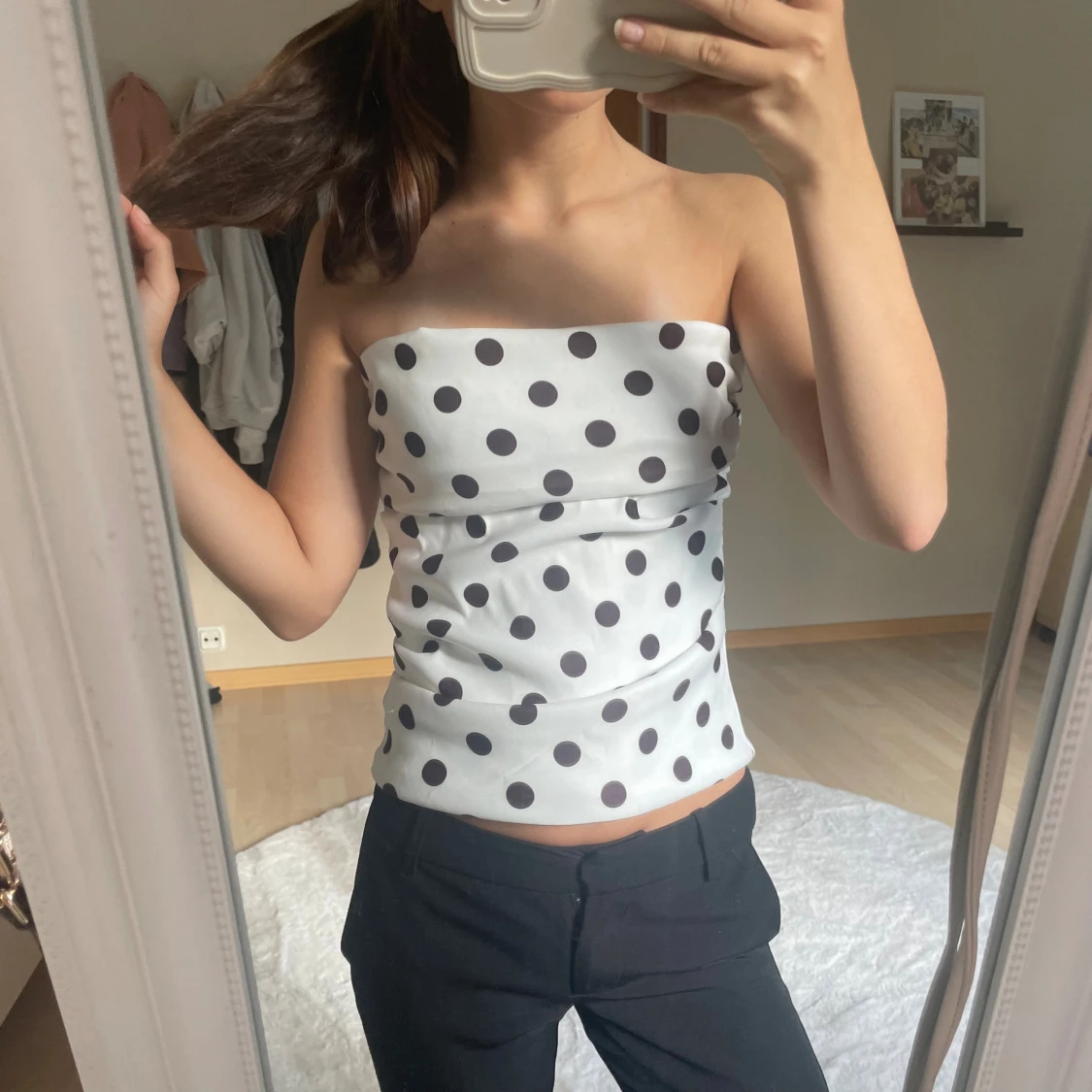 Prickig tubtopp från Zara 