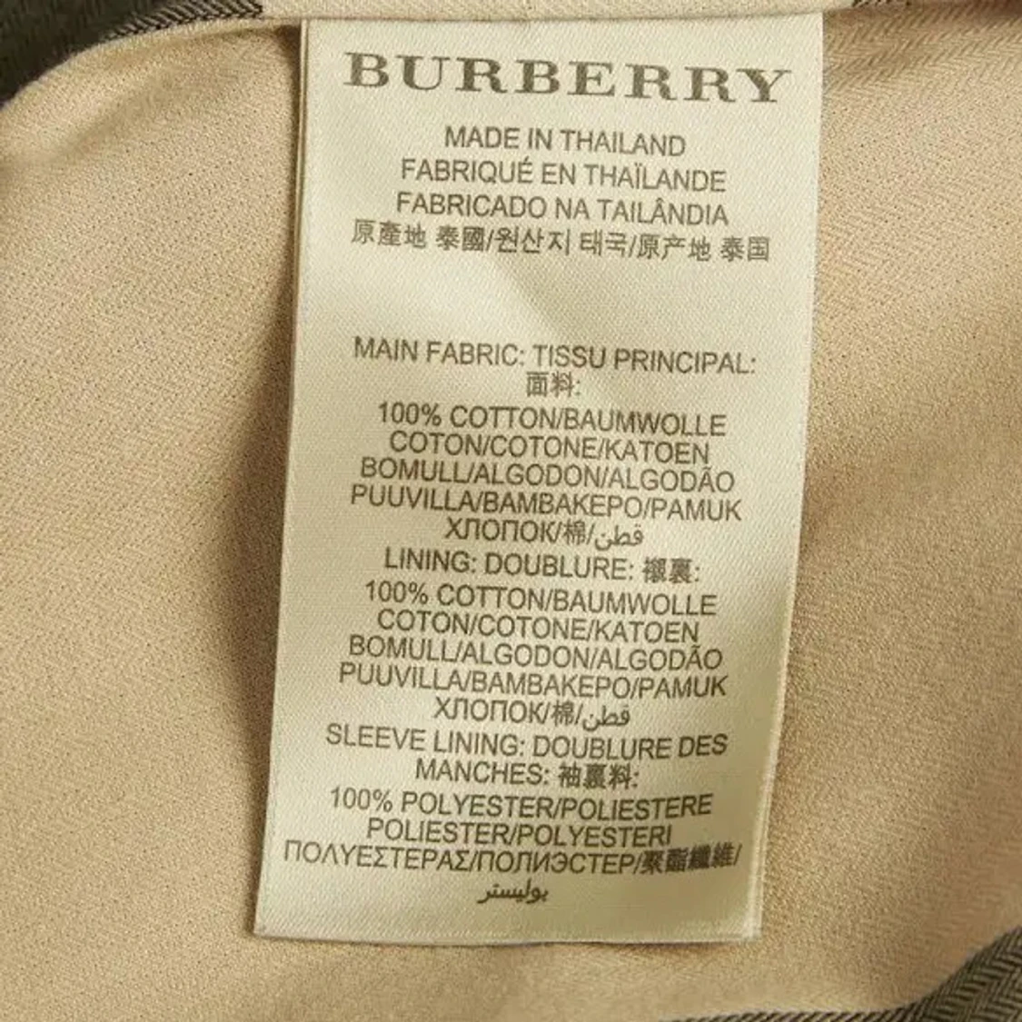 Svart trenchcoat från Burberry Brit - 3