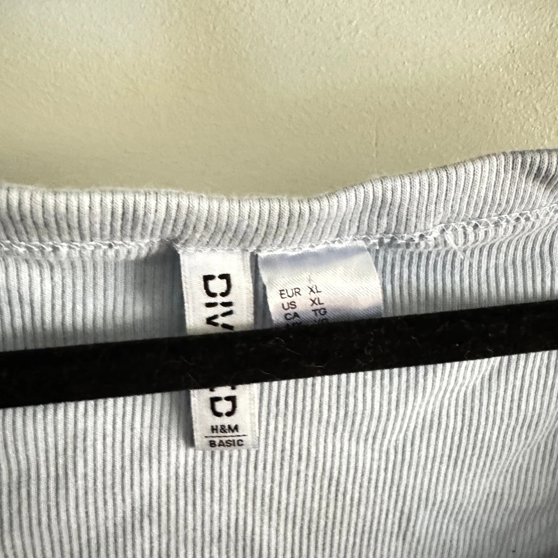 Crop top tshirt babyblå - 2