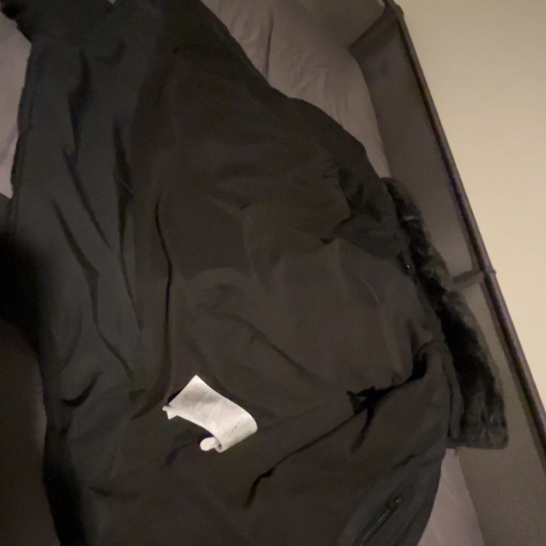 Svart pufferjacka från Smog, S - 2