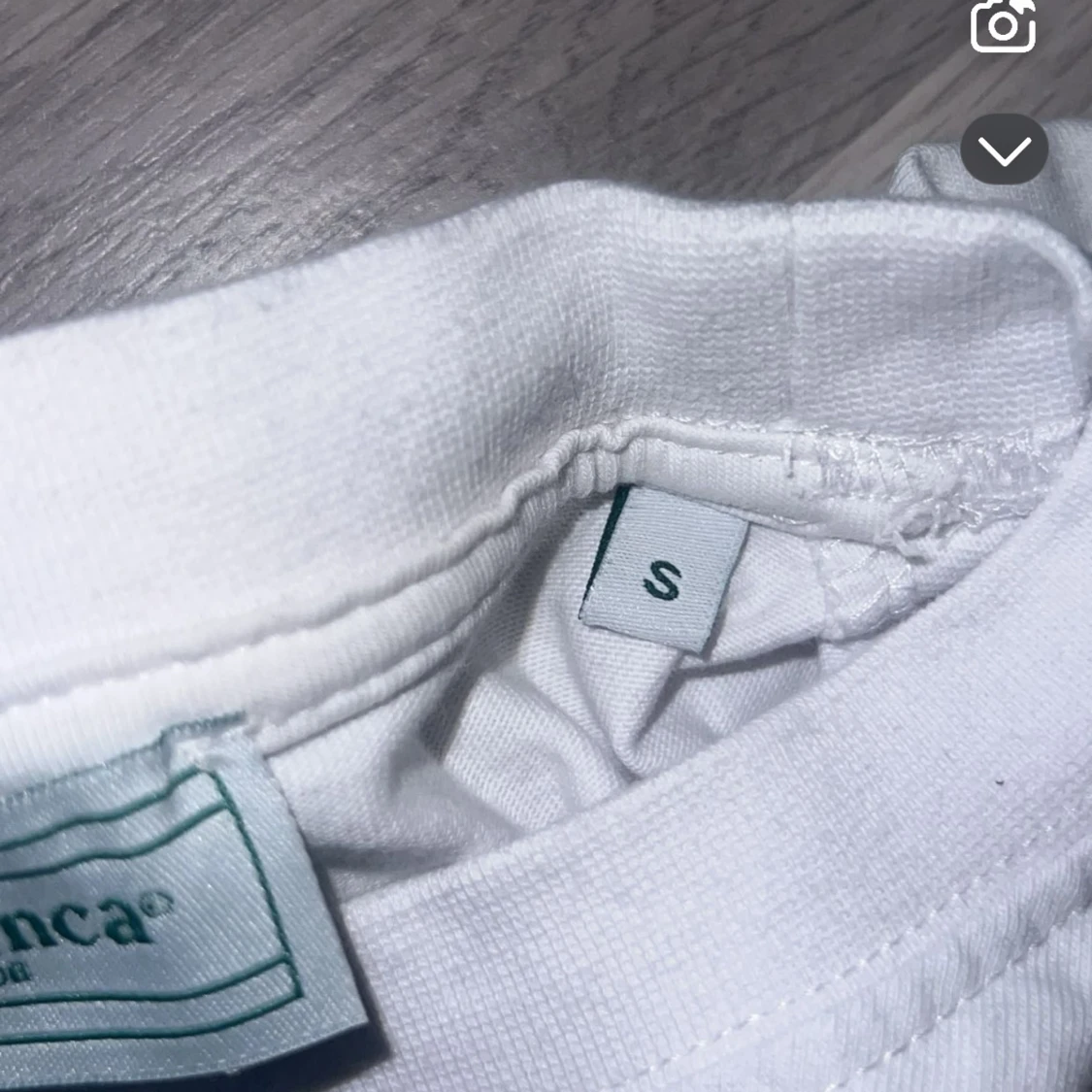 Vit t-shirt Casablanca Tennis Club S - 2