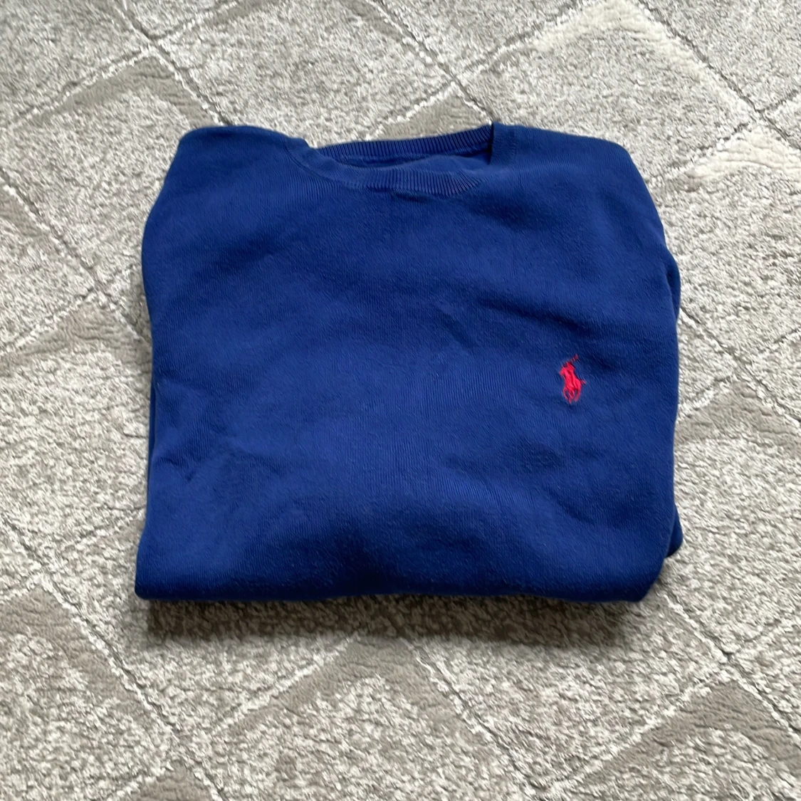 Blå ralph lauren tröja - 1