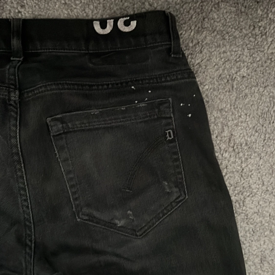 Svarta slim dondup jeans - 3