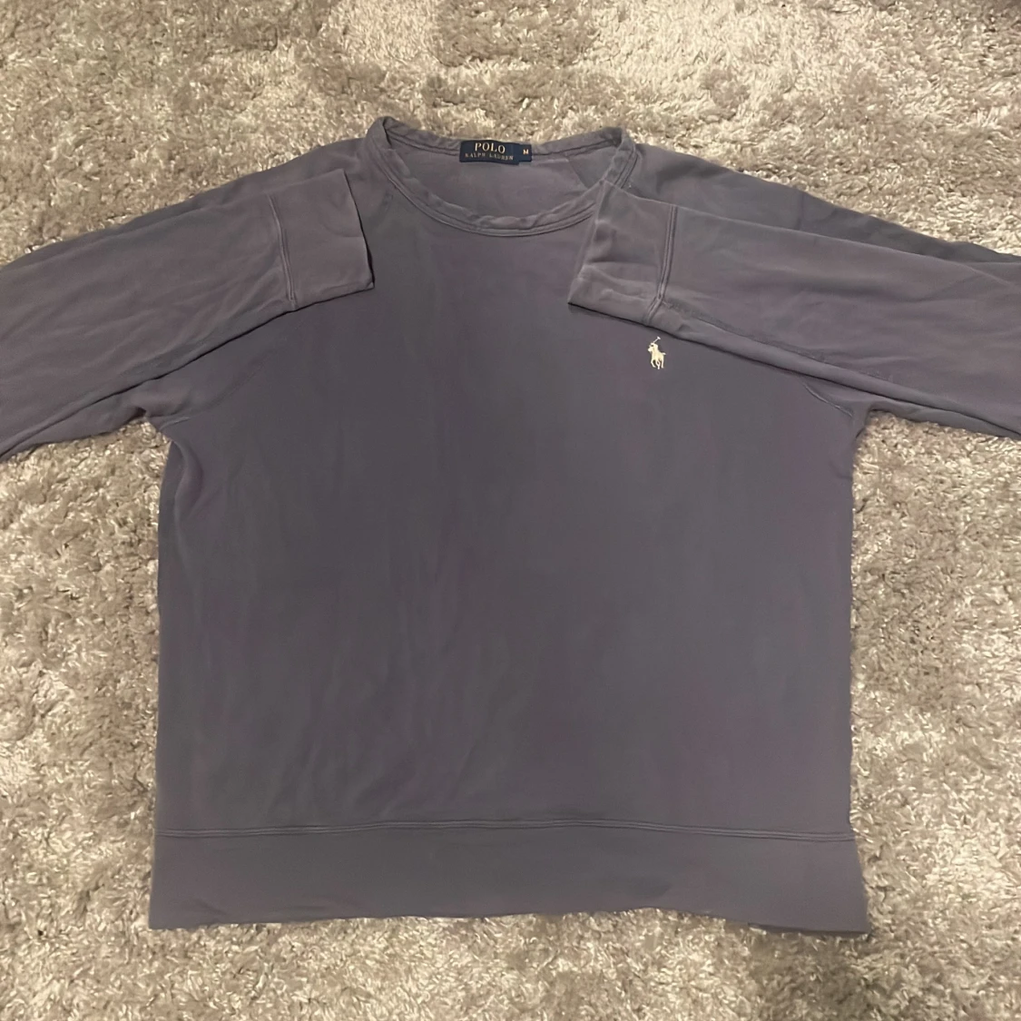 Lila långärmad tröja från Polo Ralph Lauren