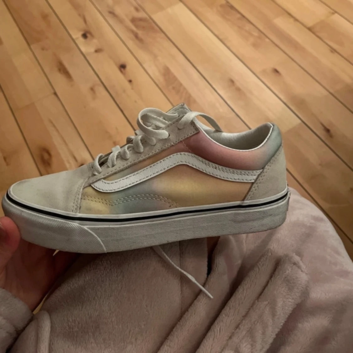 Pastellfärgade Vans Old Skool sneakers - 1