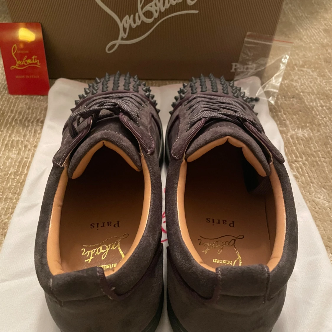 Grå mocha skor  - 3