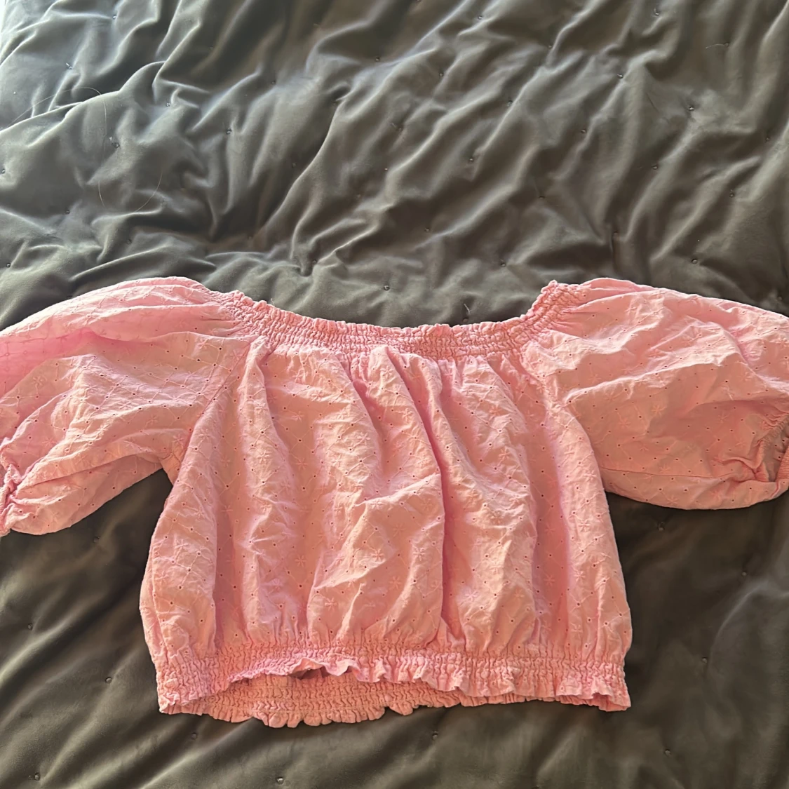 Rosa offshoulder croppad topp - 2