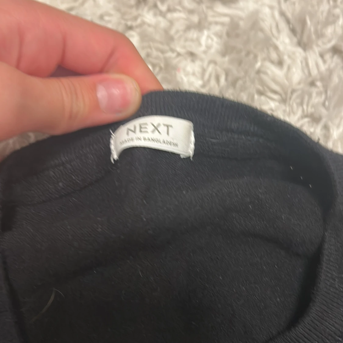 Svart kofta från Next med knappar - 1